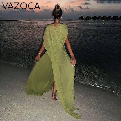 Tulum Sheer Maxi Dress