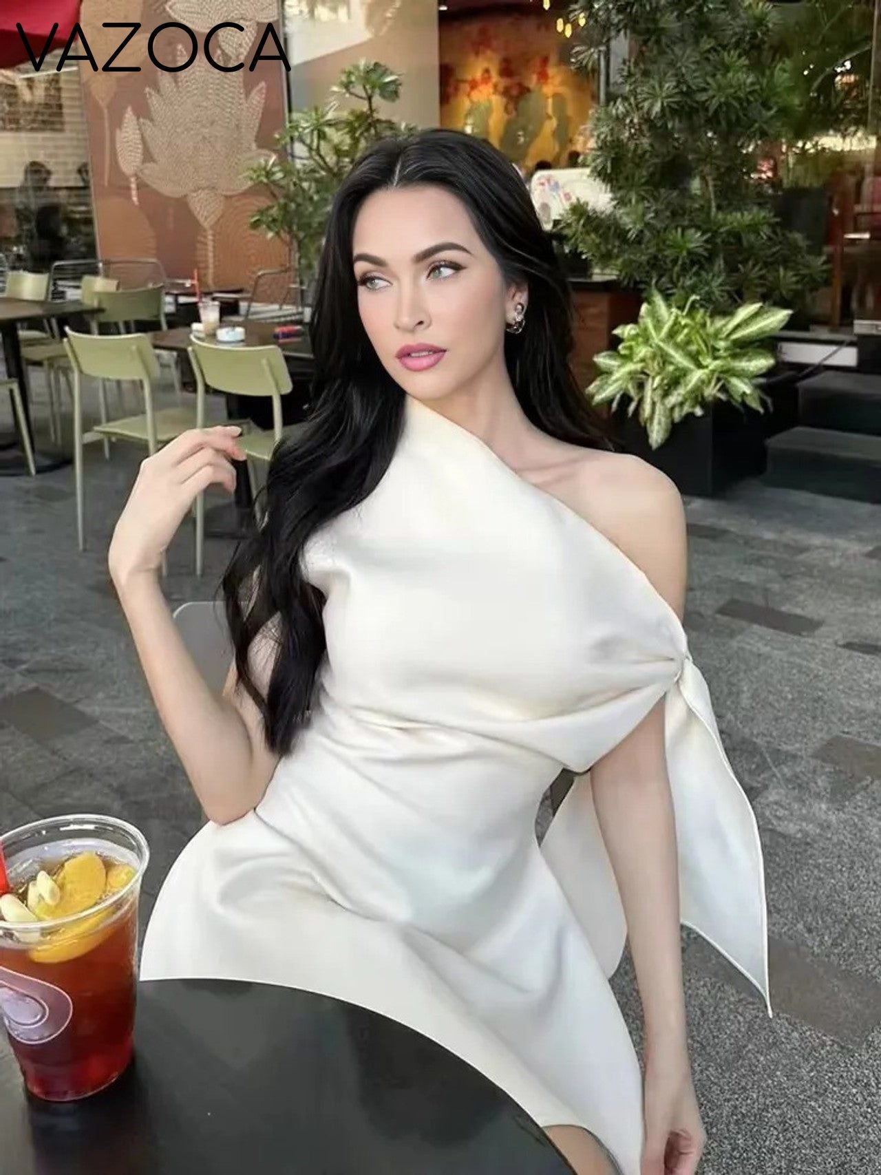 Jazmyne One-Shoulder Mini Dress
