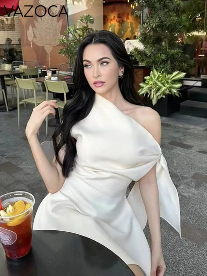 Jazmyne One-Shoulder Mini Dress