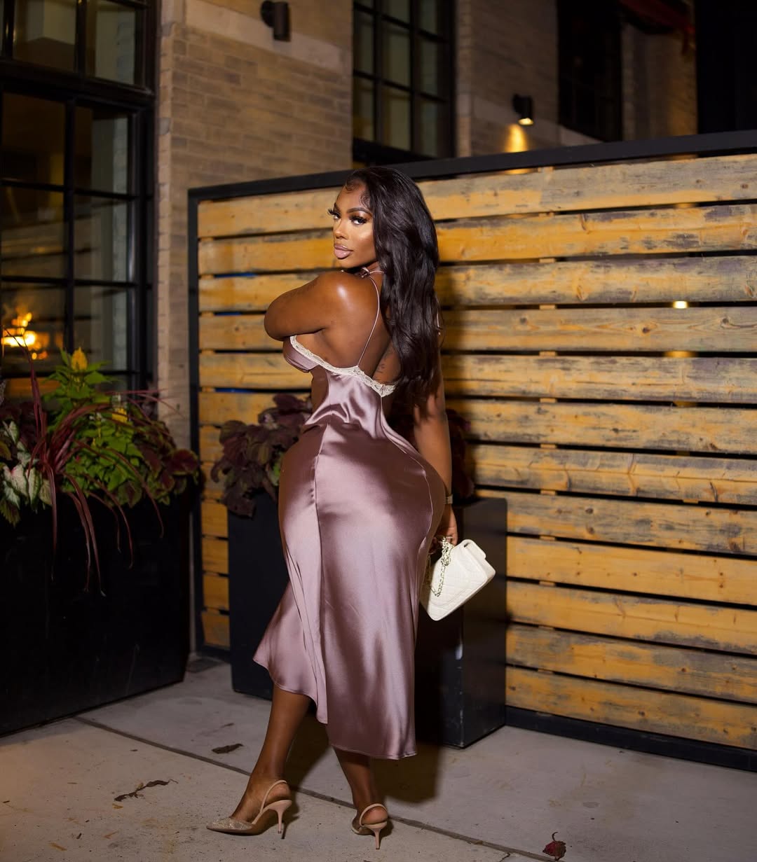 Ronda Silk Midi Dress