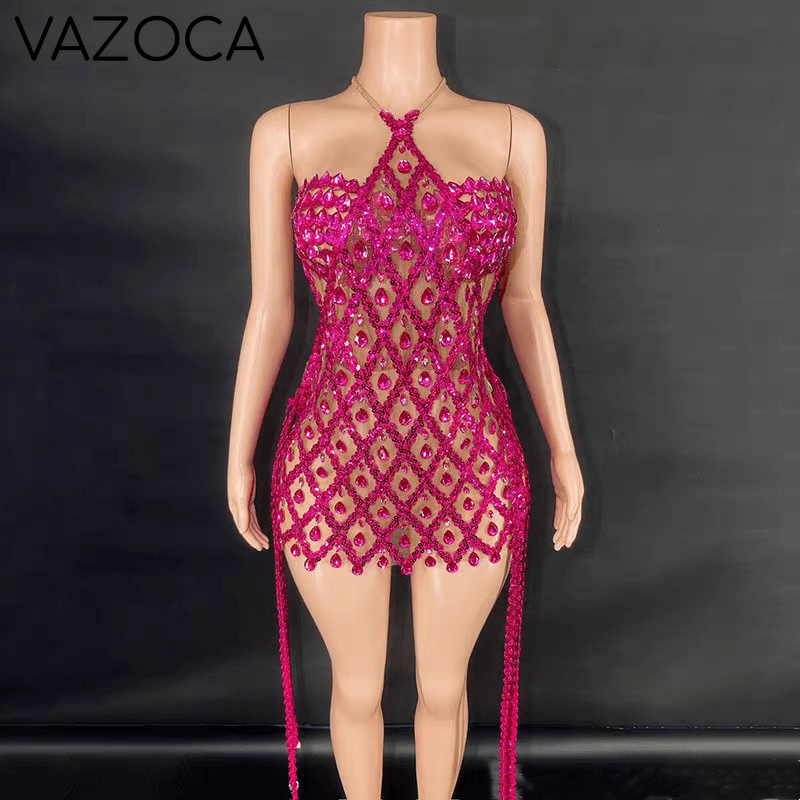 Diamonds In The Sky Mini Dress Set