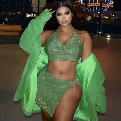 Diamond Skirt Set
