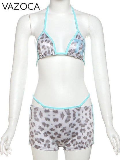 Lili Bikini Short Set Blue