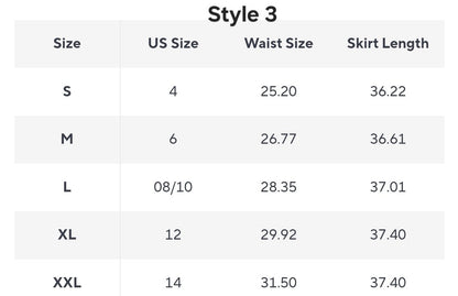 She Plaid High Waist Skirt