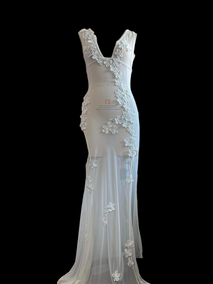 Florantina Mesh Maxi Dress