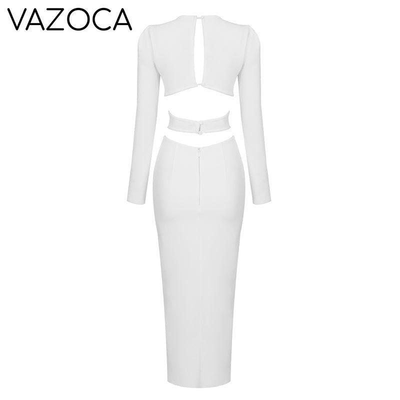 First Lady Bandage Midi Dress