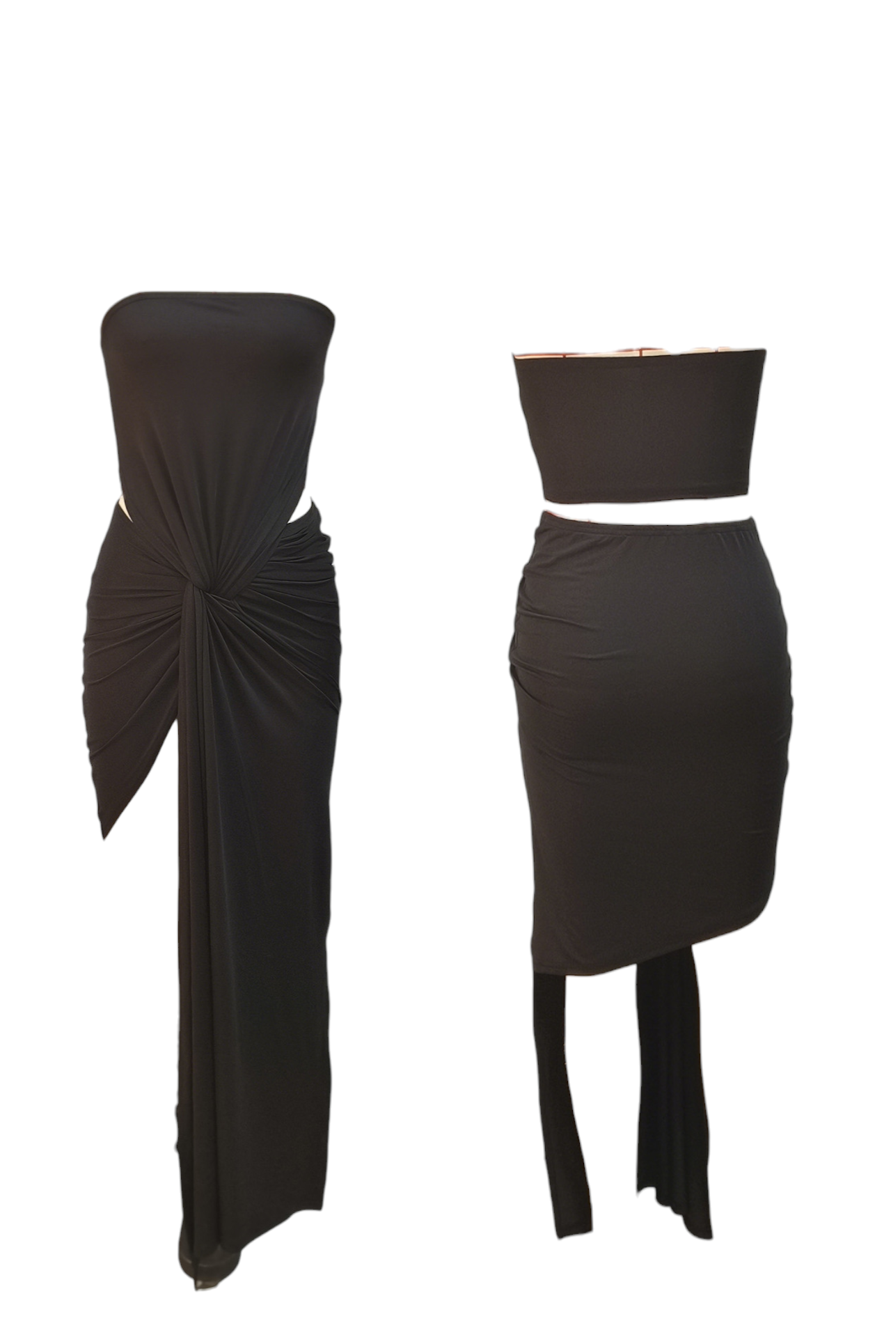 Sade Ruched Maxi Dress