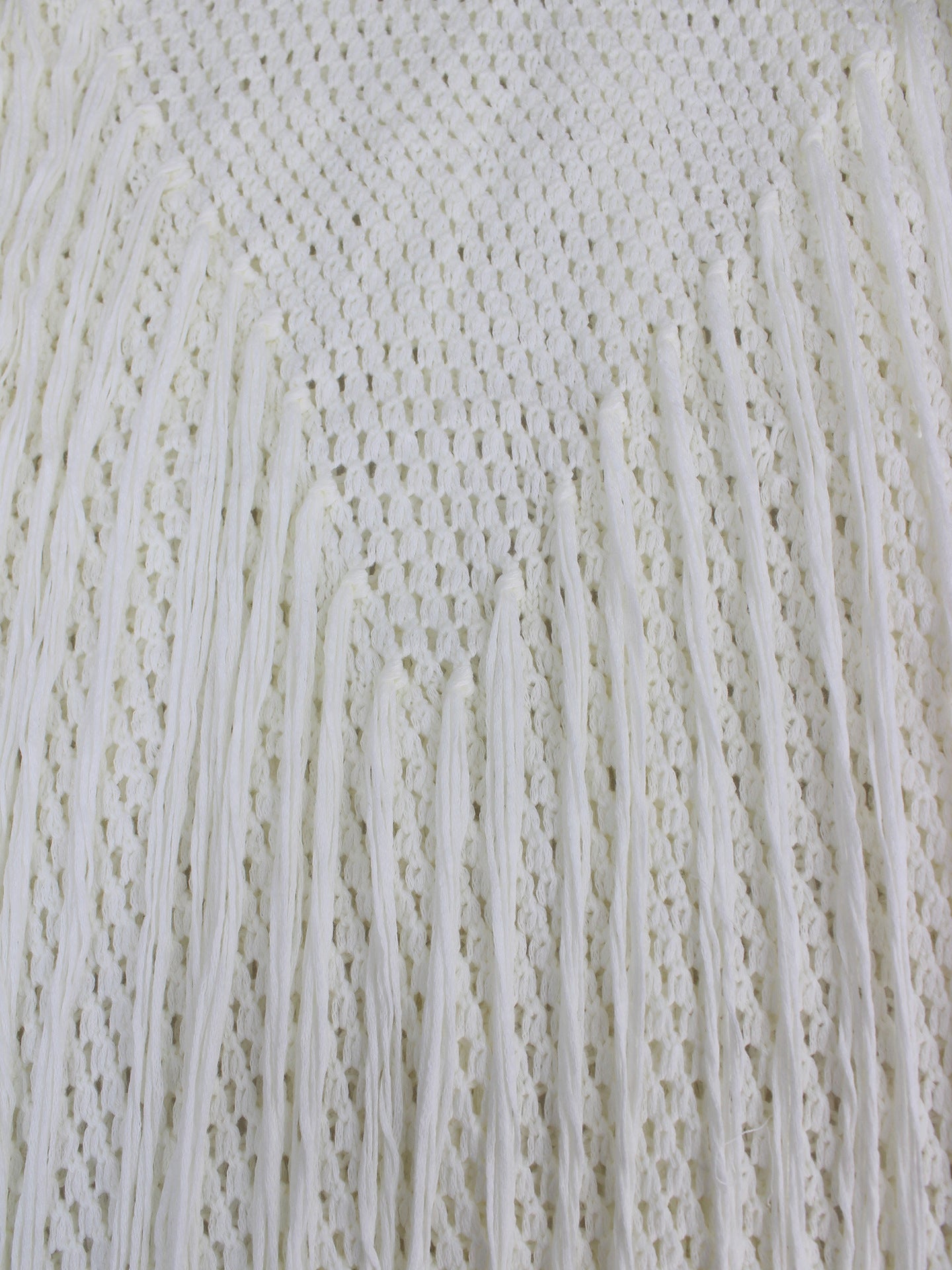 Tesha Crochet Fringe Maxi Dress
