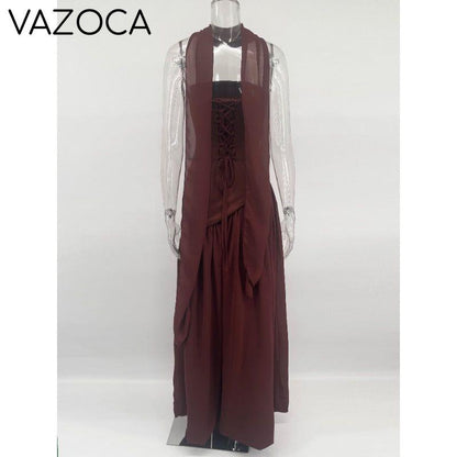 Lucy Scarf Maxi Dress