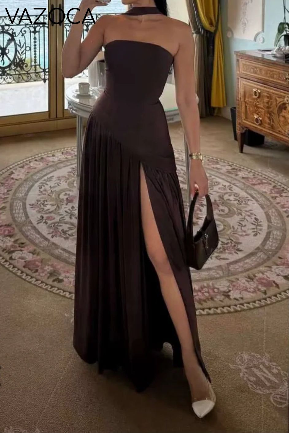 Lucy Scarf Maxi Dress