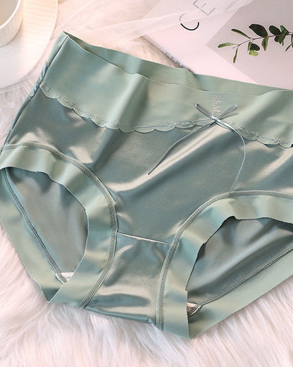 Luxury Light Luxury High Waist Waist Corset Satin Panties