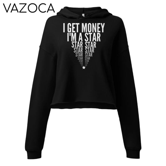 I'm A Star Crop Hoodie