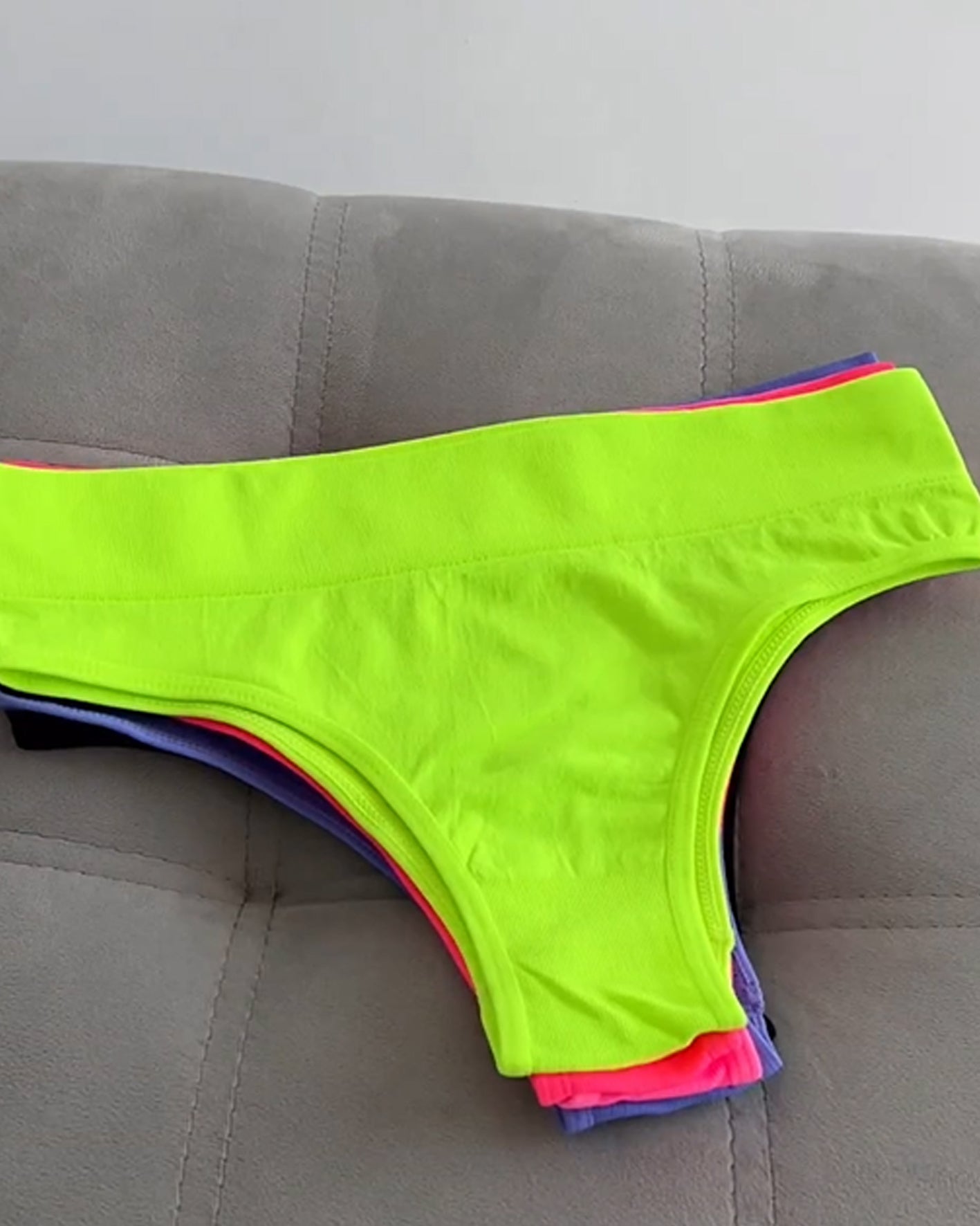 Multicolored Underwear GreenYellow